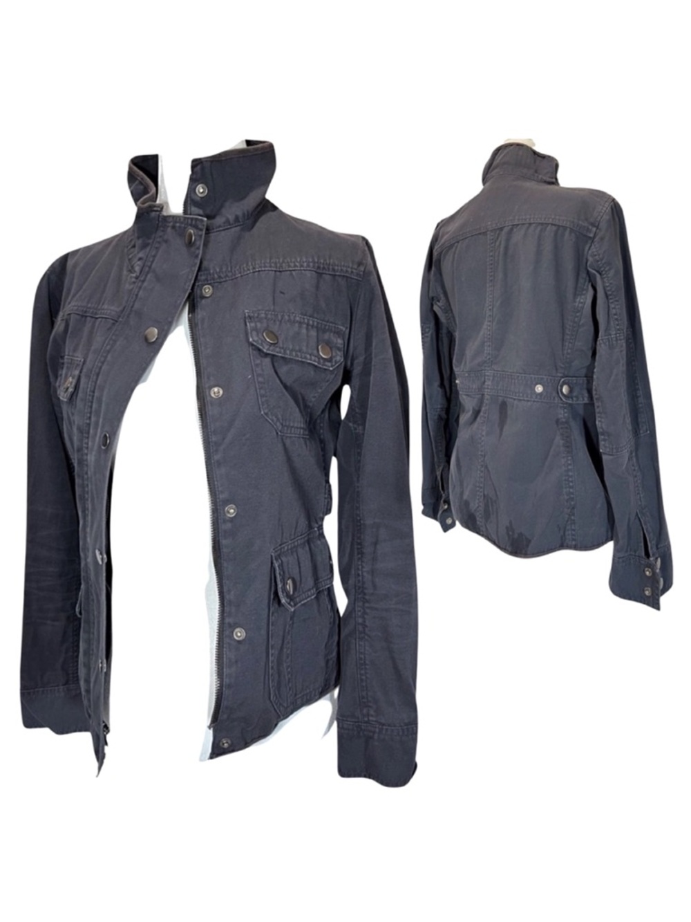 KUT‎ FROM THE CLOTH Black Faded Military Jacket